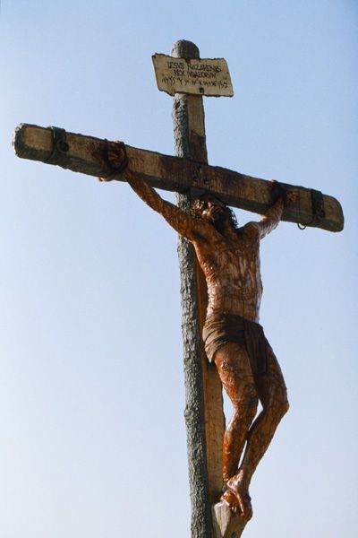 jesus sur la croix